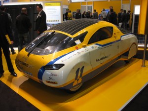 Ein Solarmobil ...
