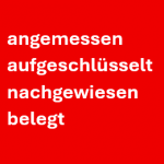 angemessen